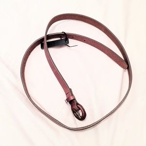 NWT J. Crew skinny leather belt